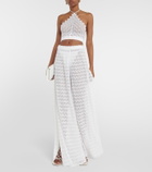 Missoni Mare Crochet-knit halterneck crop top