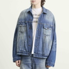Acne Studios Men's Blue Trafalgar Denim Jacket in Mid Blue