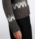 Veronica Beard Christina Fair Isle cardigan