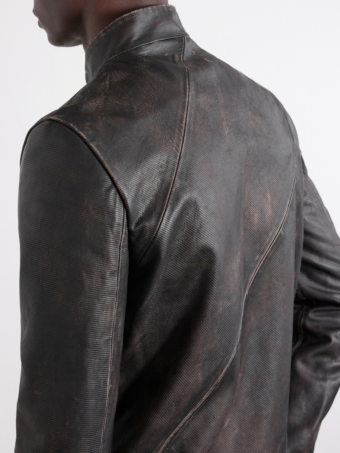 424 - Leather Jacket - Brown