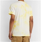James Perse - Tie-Dyed Combed Cotton-Jersey T-Shirt - Yellow