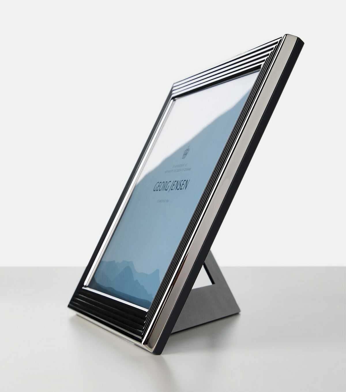 Georg Jensen Bernadotte Large stainless steel picture frame by Sigvard Bernadotte