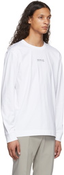 Moncler Genius 6 Moncler 1017 ALYX 9SM White Logo Long Sleeve T-Shirt