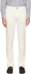 ZEGNA White Patch Jeans