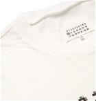 Maison Margiela - Oversized Printed Cotton-Jersey T-Shirt - White
