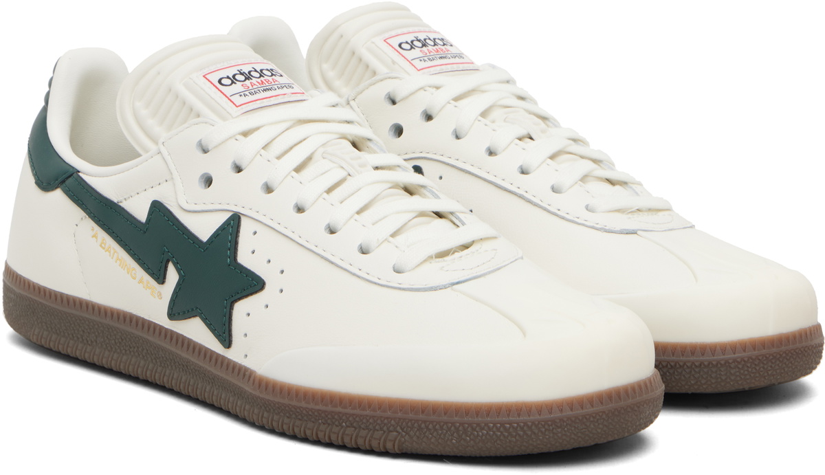 BAPE Off-White adidas Originals Edition Samba Sneakers