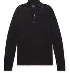 PS by Paul Smith - Merino Wool Half-Zip Sweater - Men - Black