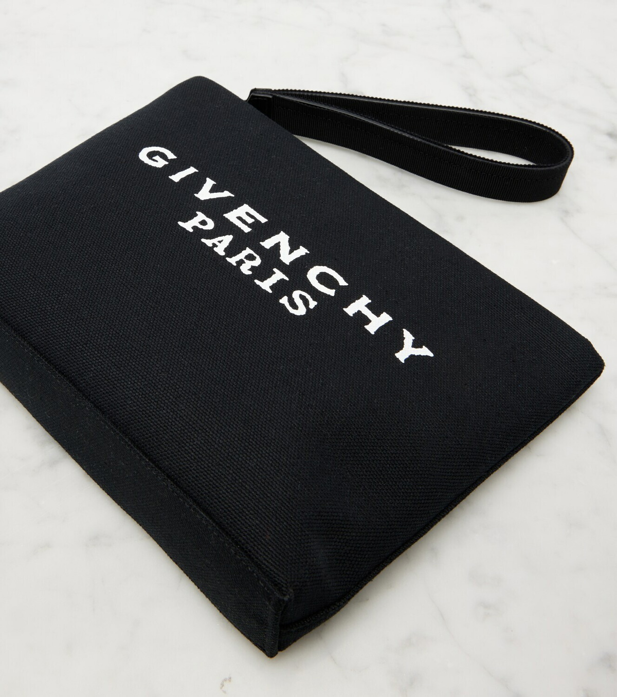 Givenchy Logo canvas pouch
