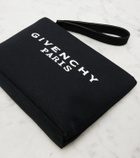 Givenchy Logo canvas pouch