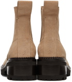 See by Chloé Beige Mallory Chelsea Boots