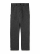 OrSlow - Straight-Leg Houndstooth Tweed Trousers - Gray