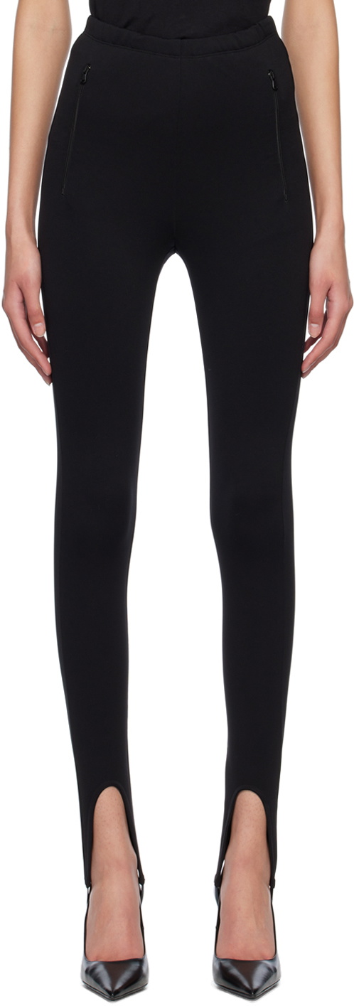 Black Stirrup Leggings