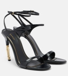 Gucci Castello leather slingback sandals