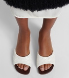 Bottega Veneta Livia leather mules