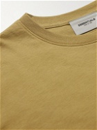 Fear of God Essentials - Logo-Print Cotton-Jersey T-Shirt - Yellow