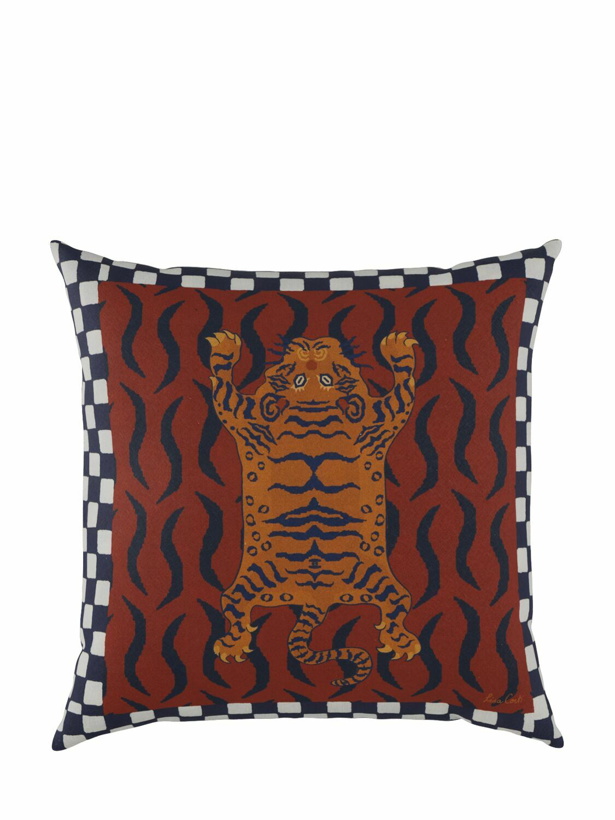 Photo: LISA CORTI Tibetan Tiger Cushion