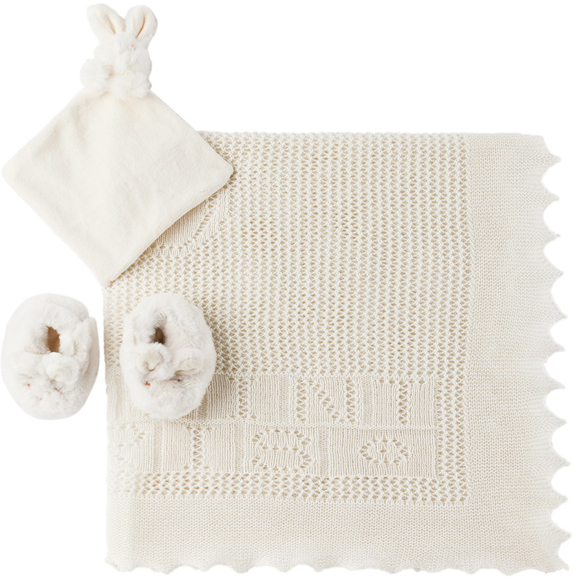 Bonpoint Baby White Nighttime Set Bonpoint