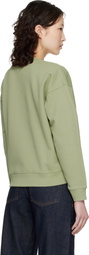 Maison Kitsuné Green Dressed Fox Comfort Sweatshirt