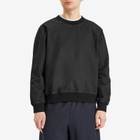 MHL by Margaret Howell Men's Woven Crew Sweatshirt in Indigo