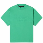 Fear of God ESSENTIALS Men's Spring Kids Crew Neck T-Shirt in Mint Leaf