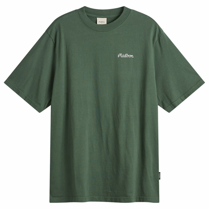 Photo: Malbon Men's Bermuda Baldwin T-Shirt in Forest