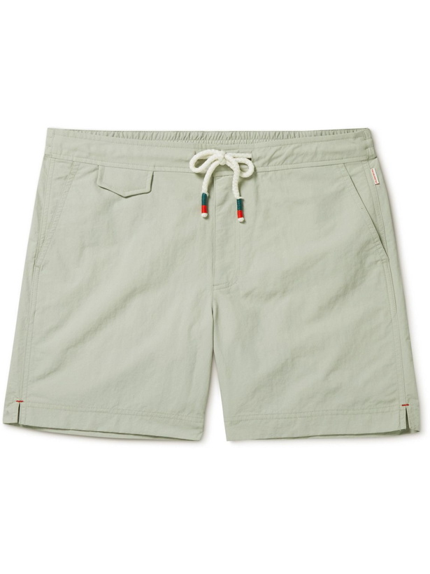 Photo: Orlebar Brown - Standard Slim-Fit Mid-Length Swim Shorts - Gray