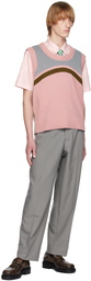 Insatiable High SSENSE Exclusive Gray Marshmallow Jax Trousers