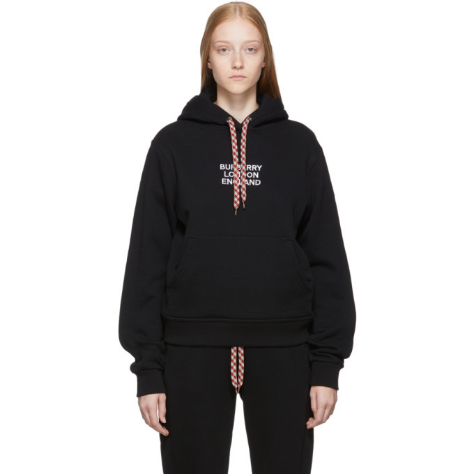 Burberry Black Poulter Hoodie Burberry