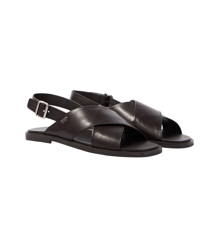 Photo: Prada Leather sandals