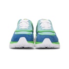 Off-White Blue and Green Jogger Sneakers