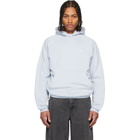 Dime Purple Cursive Small Logo Hoodie