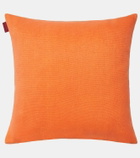 Etro Pegaso embroidered linen cushion