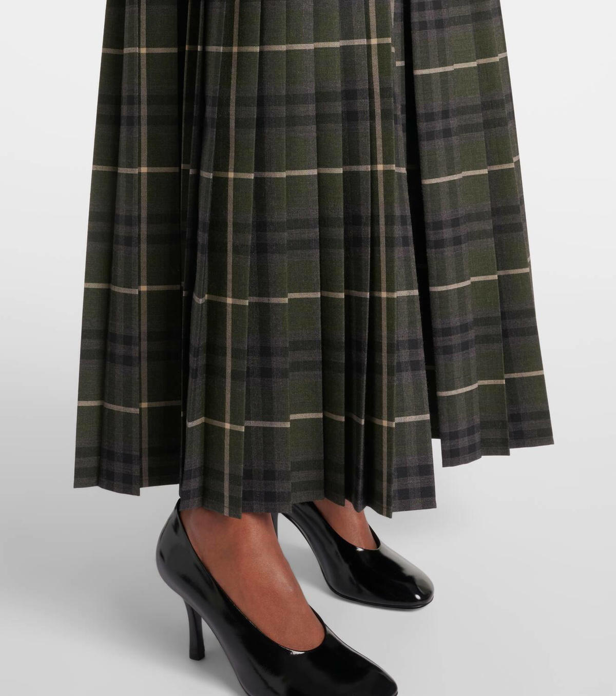 スカート Burberry Maxi skirts Burberry Tartan pleated maxi skirt Burberry