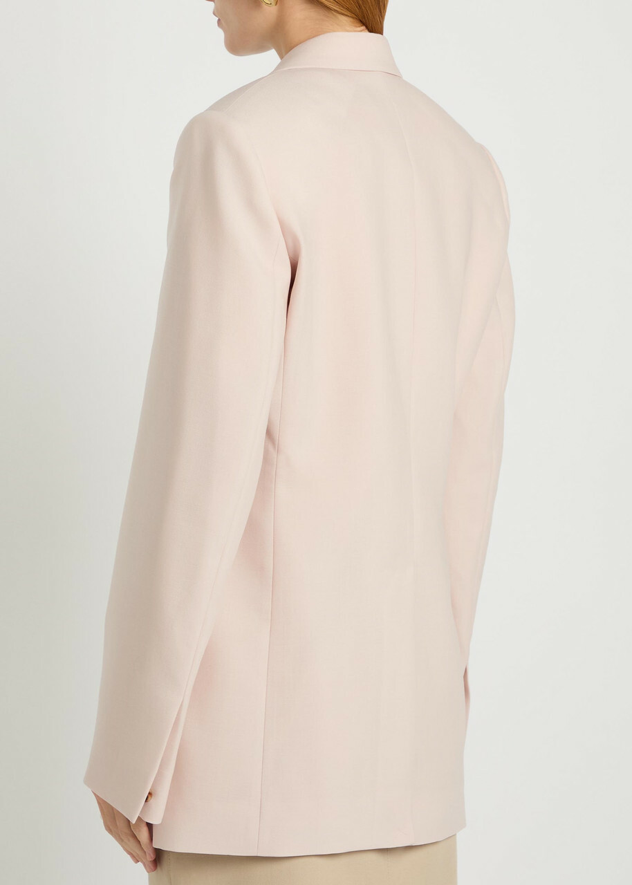 Wardrobe.nyc Wool Blazer Light Pink