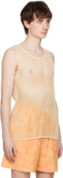 CMMN SWDN Beige Trev Tank Top