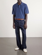Corridor - Cotton-Piqué Polo Shirt - Blue