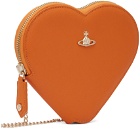 Vivienne Westwood Orange New Heart Bag