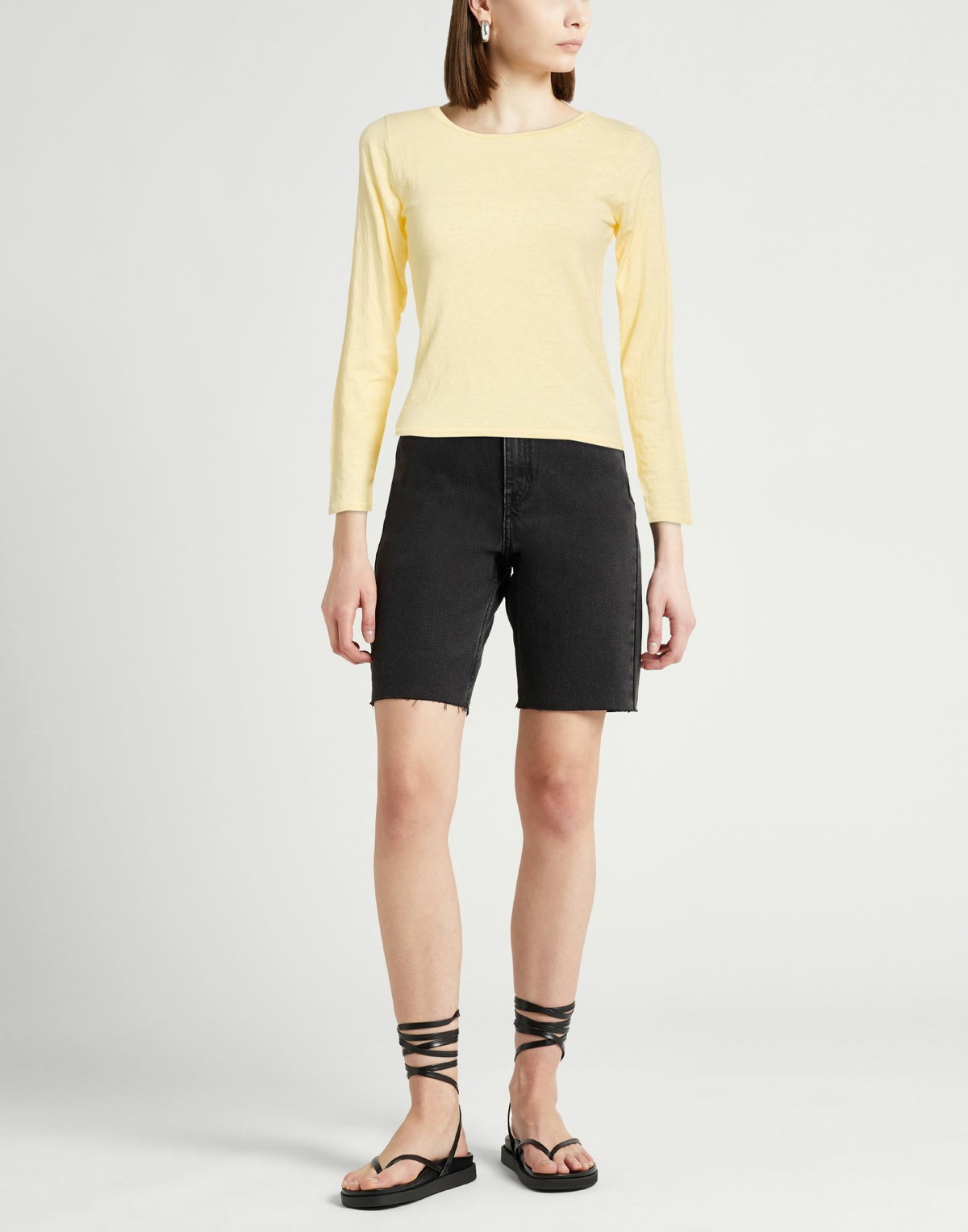 Crossley Womens T-shirt in Yellow