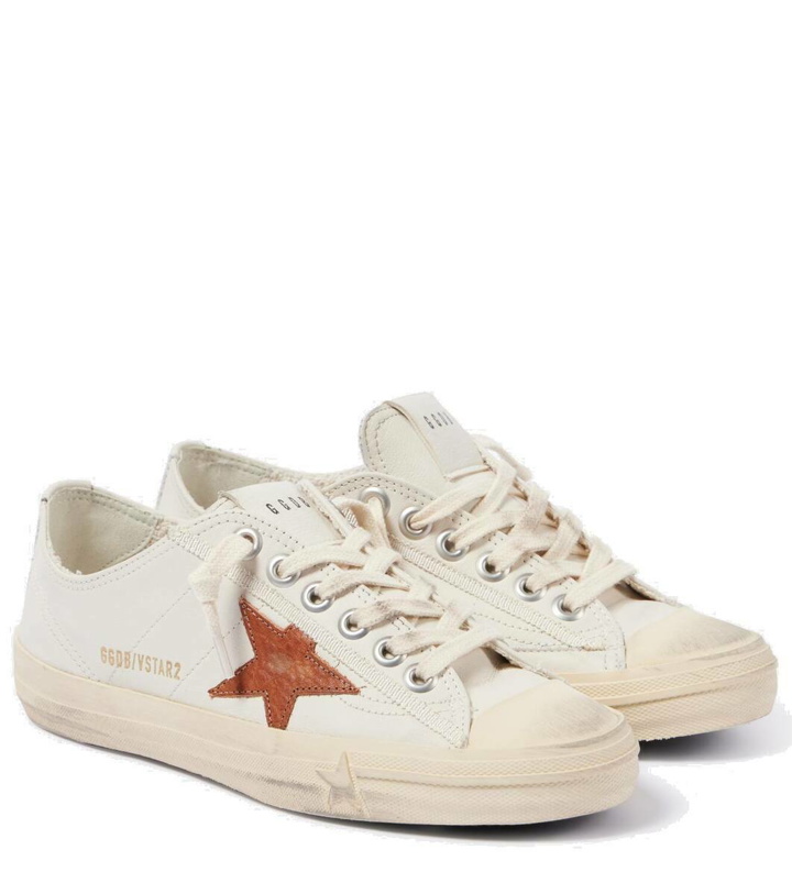 Photo: Golden Goose V-Star 2 leather sneakers
