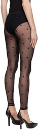 Givenchy Black Sheer Leggings