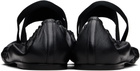 ALAINPAUL Black Merce Ballerina Flats