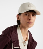 Moncler Logo cotton baseball cap