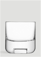 Set of Two Cask Tumbler Glass in Transparent