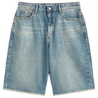 Good American Women's Good Standard Ease Bermuda Shorts in Indigo