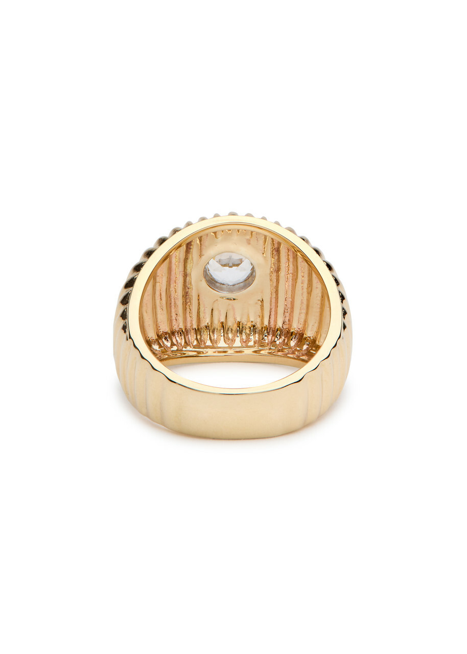 Yvonne Leon Bague Maxi 9kt Gold Ring
