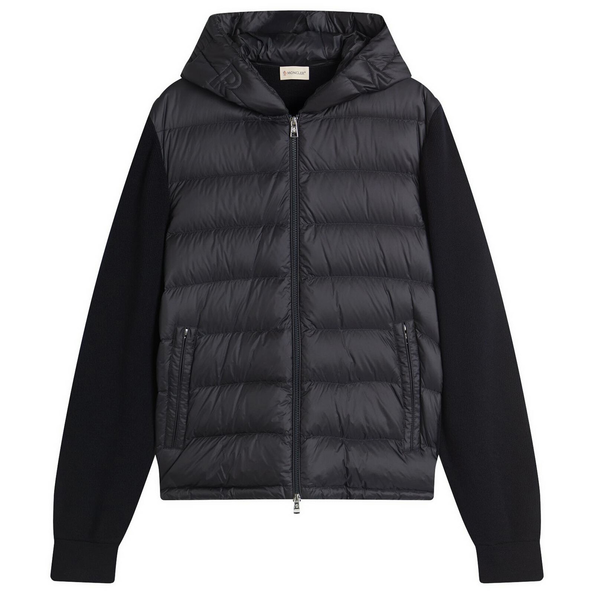 Moncler Duport Hooded Soft Shell Jacket Black | END. (US)