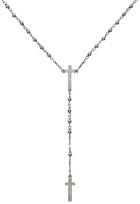 Dsquared2 Silver Signature Cross Necklace