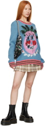 Marc Jacobs Heaven Blue Wool Sweater