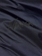 Nanga - Aurora Logo-Print Shell Hooded Down Jacket - Blue