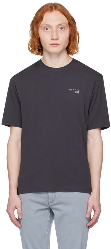 Photo: rag & bone Black '425' T-Shirt